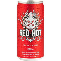 ENERGETICO DRINK RED HOT 269ML TRAD LATA