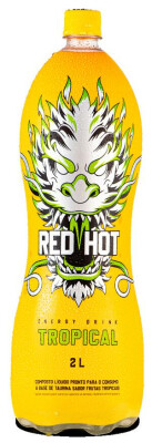 ENERGETICO DRINK RED HOT TROPICAL PET 2L