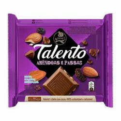 CHOCOLATE TALENTO AMENDOAS E PASSAS 85GR